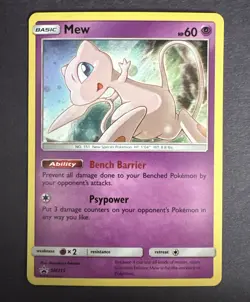 Mew - SM215 - SM Promos (SMP) Holo Pokemon TCG 2019 - Image 1