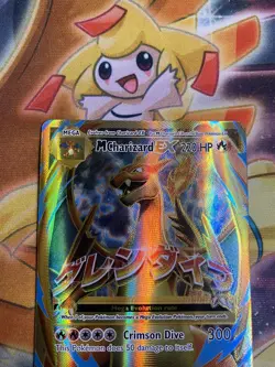 Pokemon TCG Mega M Charizard EX Evolutions 101/108 Holo Full Art Ultra Rare NM - Image 2