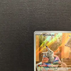 Pokemon TCG Mimikyu 075 Black Star Promo Paldean Fates Scarlet and Violet NM - Image 2
