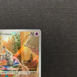 Pokemon TCG Mimikyu 075 Black Star Promo Paldean Fates Scarlet and Violet NM - Image 3
