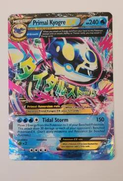 Primal Kyogre EX 55/160 Pokemon XY - Primal Clash Holo NM - Image 1