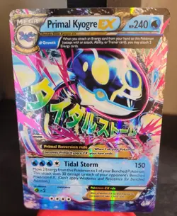 Primal Kyogre EX 55/160 Pokemon XY - Primal Clash Holo NM - Image 2