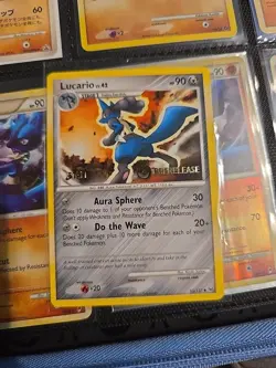Pokemon TCG - Lucario Platinum 53/127 Regular - [Staff] [Prerelease] Promo - Image 1