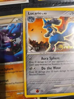 Pokemon TCG - Lucario Platinum 53/127 Regular - [Staff] [Prerelease] Promo - Image 2