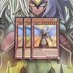 LC03-EN003 x3 Guardian Eatos Ultra Rare Excellent Condition Yugioh - Image 1