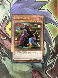 IOC-EN007 Strike Ninja Ultra Rare Unlimited Edition NM Yugioh Card - Image 1