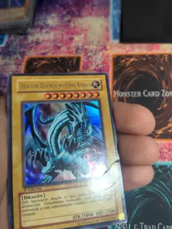 Yu-Gi-Oh! Dragon Blanco De Ojos Azules LDD-S001 1st Edicion Ultra Rare MP - Image 4