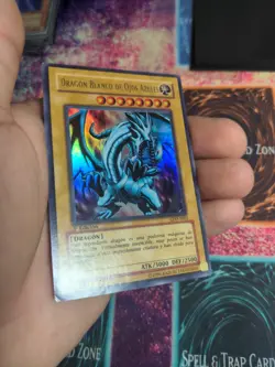 Yu-Gi-Oh! Dragon Blanco De Ojos Azules LDD-S001 1st Edicion Ultra Rare MP - Image 5
