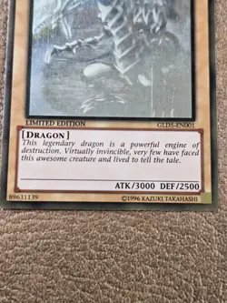 Lot Of 3 Vintage Yu-Gi-Oh Cards, Blue Eyes White Dragon X2 , Sull Archhfiend - Image 5