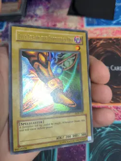 Yu-Gi-Oh! Left Leg Of The Forbidden One LOB-121 OG Unlimited Ultra NM Wavy Faded - Image 4
