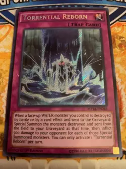 Yu-Gi-Oh! Torrential Reborn MP14-EN046 1ST EDITION NM NEVER PLAYED!!! - Image 1