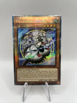 Yu-Gi-Oh! Dracotail Lukias- JUSH-EN001 - Starlight Rare - NEAR MINT! - Image 1
