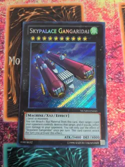 Yu-Gi-Oh! Skypalace Gangaridai NUMH-EN045 Unlimited Secret Rare NM - Image 1