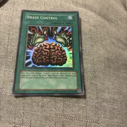 Yugioh Brain Control TLM-EN038 Super Rare LP - Image 1