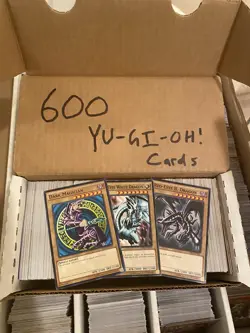 Yugioh 600+ Cards Bulk Lot Mixed Sets Foils 50+ HOLO Included & FIRST EDITION - Image 1