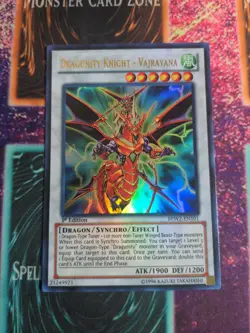 Yu-Gi-Oh! Dragunity Knight - Vajrayana BPW2-EN101 1st Edition Ultra Rare NM - Image 1