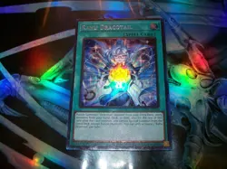 Rahu Dracotail 1st Edition Collector's Rare JUSH-EN009 Yu-Gi-Oh! - Image 1