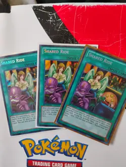 x3 Shared Ride - 1st Edition 1 MP14-EN231 - Secret Rare 2 LVAL-EN070 - Image 2