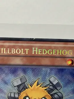 YUGIOH 5D’s Quillbolt Hedgehog LC5D-EN005 Secret Rare 1st Edition HP - Image 2