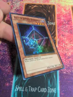 Yu-Gi-Oh! Ally of Justice Quarantine HA05-EN051 1st Edition Super Rare NM - Image 2