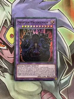 DAMA-EN035 Despian Proskenion Super Rare 1st Edition NM Yugioh Card - Image 1