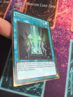 Yu-Gi-Oh! Advanced Ritual Art PGL2-EN050 1st Edition Gold Rare NM - Image 2