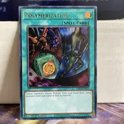 1ST EDITION POLYMERIZATION 2020 RA03-EN051 YUGIOH CARD (NM) - Image 1