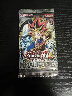 Yu-Gi-Oh! tcg Metal Raiders 25th Anniversary BOOSTER PACK Factory Sealed x1 - Image 1