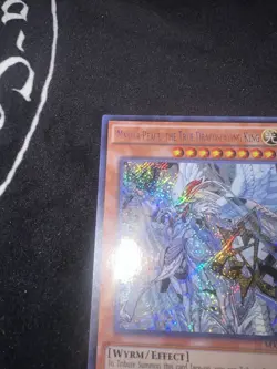 MASTER PEACE, THE TRUE DRACOSLAYING KING Secret Rare - MACR-EN024 Yugioh NM - Image 3