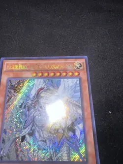 MASTER PEACE, THE TRUE DRACOSLAYING KING Secret Rare - MACR-EN024 Yugioh NM - Image 4