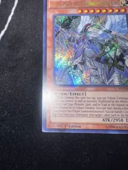 Master Peace, the True Dracoslaying King MACR-EN024 1st Ed. Yugioh Secret Rare - Image 5