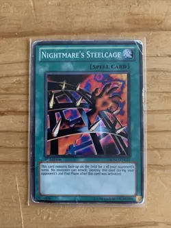 Nightmare's Steelcage - SDWS-EN022 - Common - 1st Edition - Yugioh - Image 1