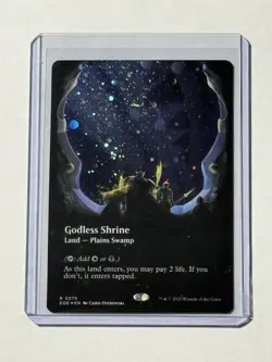 Godless Shrine GALAXY FOIL Rare EOE 375 (MTG Edge of Eternities 2025) - Image 1