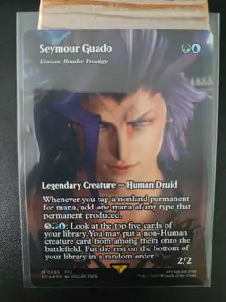 magic the gathering final fantasy Seymour Guado Kinnan, Bonder Prodigy FOIL - Image 1