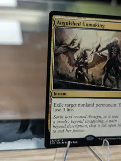MTG Magic the Gathering Anguished Unmaking (242/297 Free Shipping! - Image 5