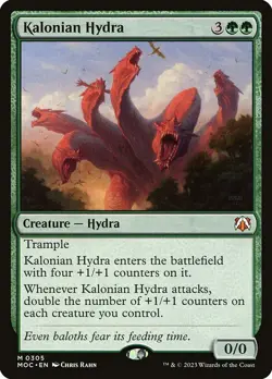Kalonian Hydra MTG March of the Machine Commander Mythical NM x1 - Magic Card - Image 1
