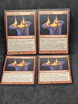 Rekindled Flame X4 LP Eventide MTG Magic the Gathering - Image 1