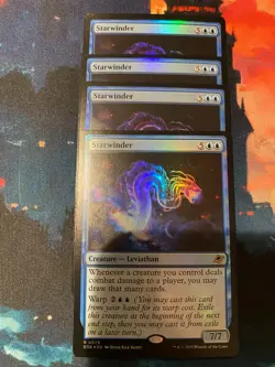 MTG Edge of Eternities Starwinder Foil x 4 - Image 1