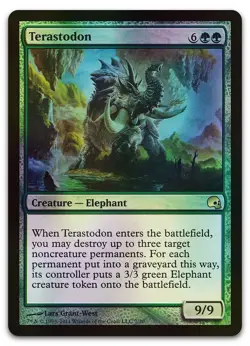 Terastodon #7 (Foil) (NM) Graveborn GRV Magic MTG ENG - Image 1