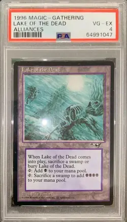 Magic MTG Lake Of The Dead Alliances English PSA Graded www_MoxBeta_com - Image 1