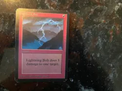MAGIC: THE GATHERING ALPHA LIGHTNING BOLT LEGACY - Image 1