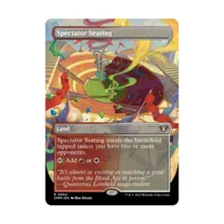 WOTC Commander Masters Spectator Seating (Borderless) (R) (Foil) NM - Image 1