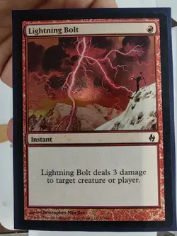Lightning Bolt X4 PDS: Fire and Lightning LP Small Seller ✉ Fast Free Shipping! - Image 2
