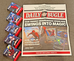 SDCC 2025 Magic The Gathering Spider-Man Complete Welcome Deck Set + Newspaper - Image 1