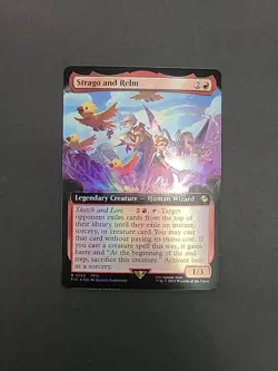 Strago And Relm (Extended Art Foil): Final Fantasy Near Mint - Image 1