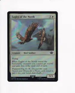 2023 MTG MAGIC THE GATHERING LORD OF THE RINGS FOIL EAGLES OF THE NORTH (MOG) - Image 1