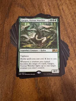 MTG Commander Deck - Gargos, Vicious Watcher - 100 Cards EDH Mono Green - Image 1
