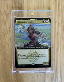 Magic the Gathering SDCC 2025 Nickelodeon "Katara, the Fearless" Promo Card” - Image 1
