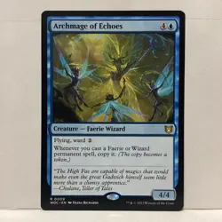 MTG Archmage of Echoes Magic: The Gathering Commander WOE Rare #0009 - Image 1
