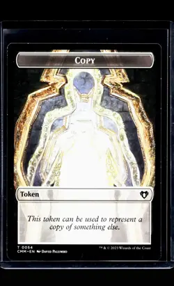 MTG Magic the Gathering CMM Commander Masters #57 Double Sided Token Sliver Copy - Image 2